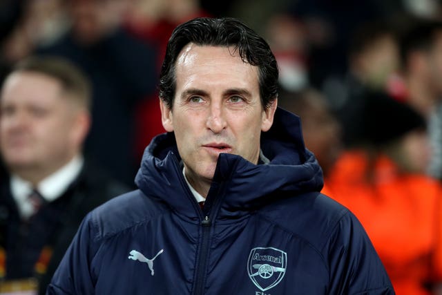 Emery took charge at Arsenal last summer.