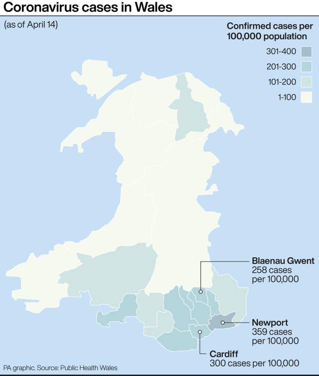 HEALTH Coronavirus Wales