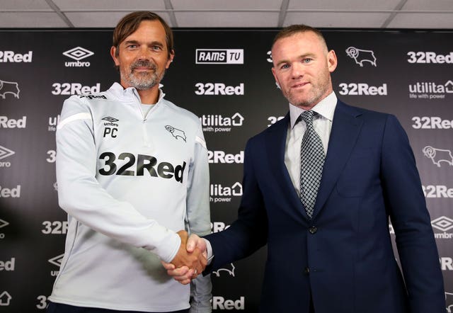 Derby County manager Phillip Cocu could be replaced by Wayne Rooney