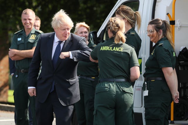 Boris Johnson visits Belfast