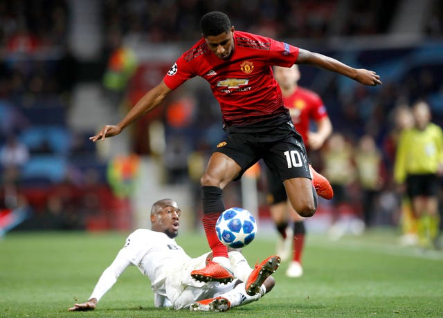 Marcus Rashford was a bright spark for the home side