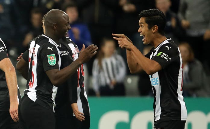 Yoshinori Muto scored Newcastle's equaliser against Leicester