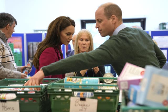 Royal visit to Windsor Foodshare