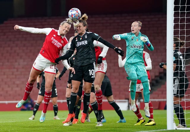 Arsenal are in a strong position to reach the last 16