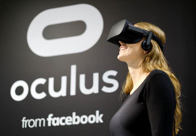 The Oculus Rift (Frantzesco Kangaris/PA)