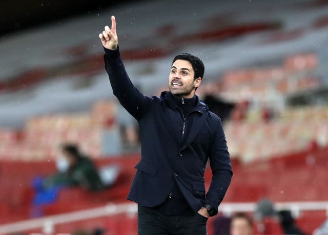 Mikel Arteta file photo