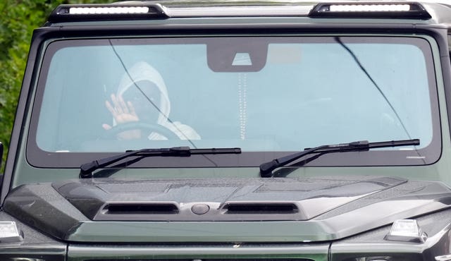 Alexander Isak arriving for training – Newcastle United Training Centre – Wednesday August 20th