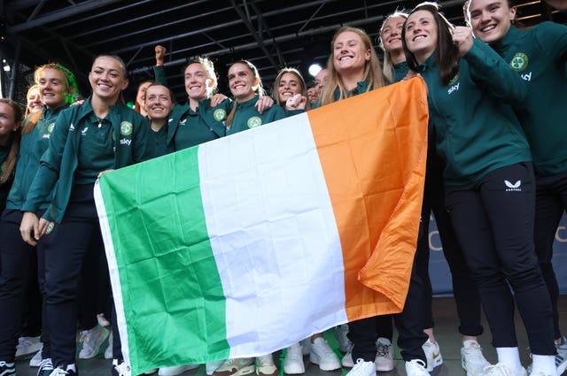 Republic of Ireland Squad Homecoming – FIFA Women's World Cup 2023