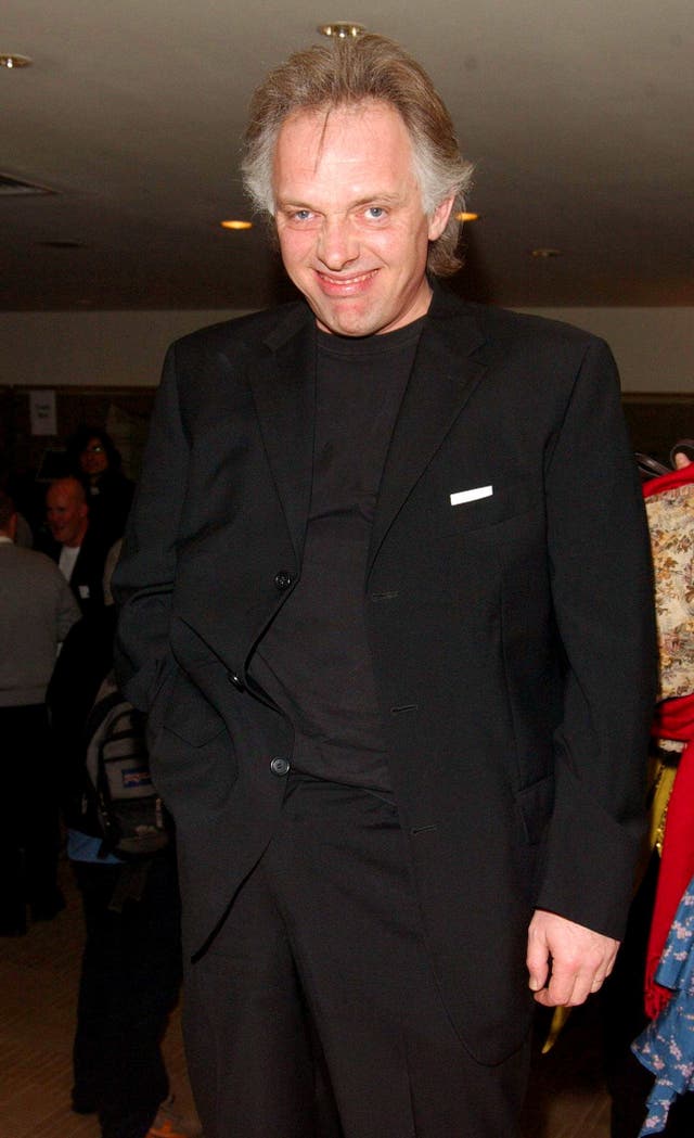 Rik Mayall at an awards show