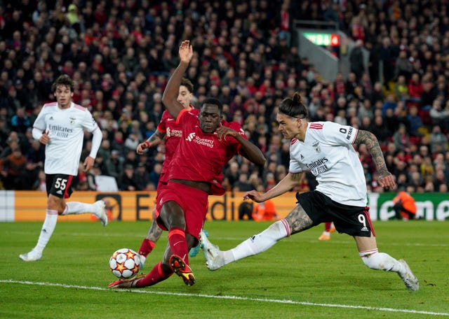 The exciting Darwin Nunez (right) has joined Liverpool from Benfica