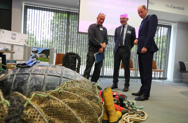 Prince of Wales visits Cardiff