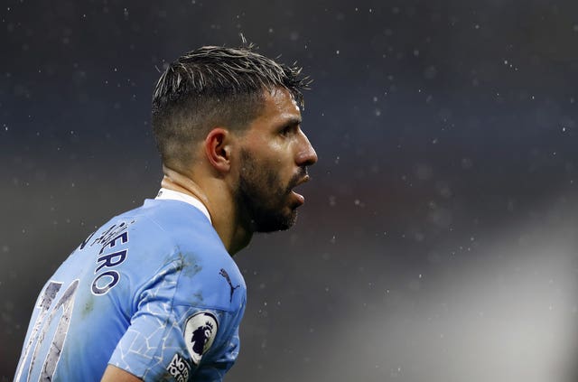 It has been a frustrating season for City's record goalscorer Sergio Aguero