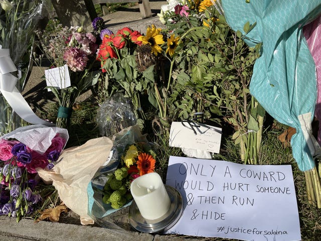 Floral tributes