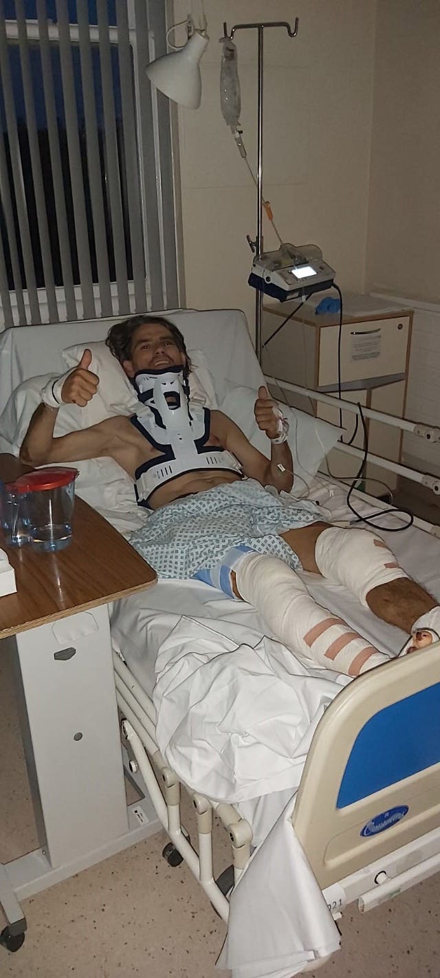 Costel Tablan in hospital