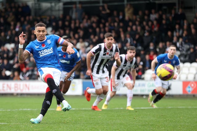 St Mirren v Rangers – cinch Premiership – The SMiSA Stadium