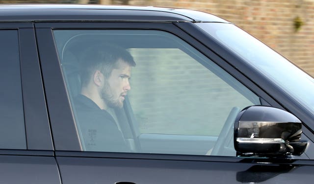 Midfielder Eric Dier arrives at Hotspur Way for Jose Mourinho's first training session as Tottenham manager