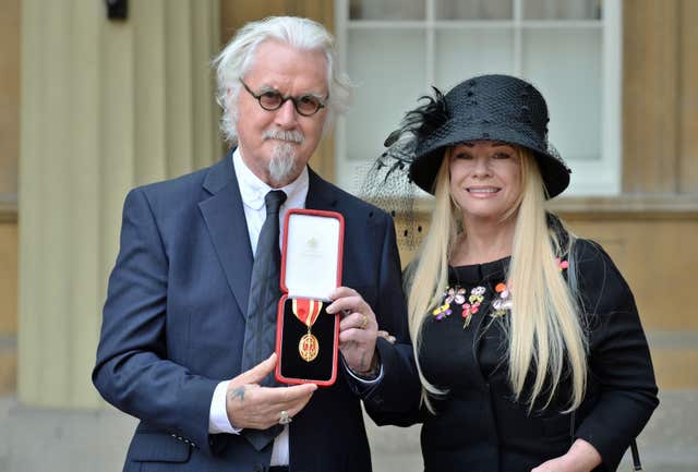 Billy Connolly and wife Pamela Stephenson