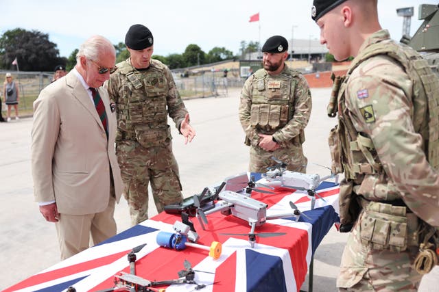 Charles at the Tank Museum