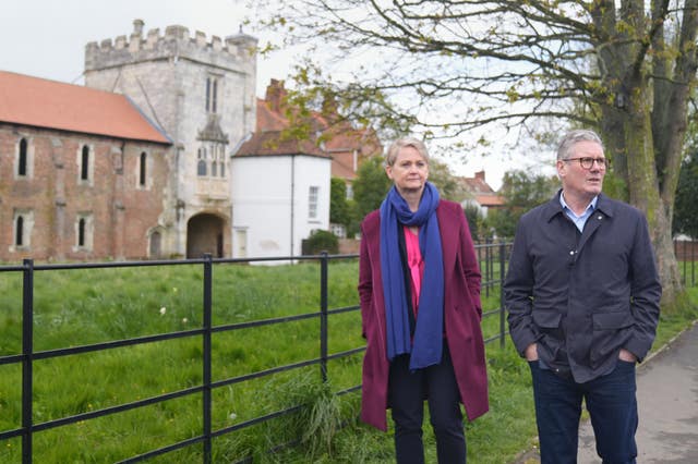 Sir Keir Starmer visit to Selby