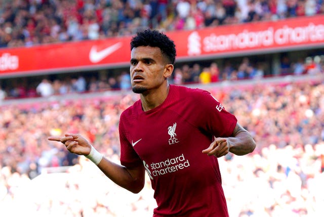 Luis Diaz scored the first and last of Liverpool's goals as they thrashed Bournemouth.