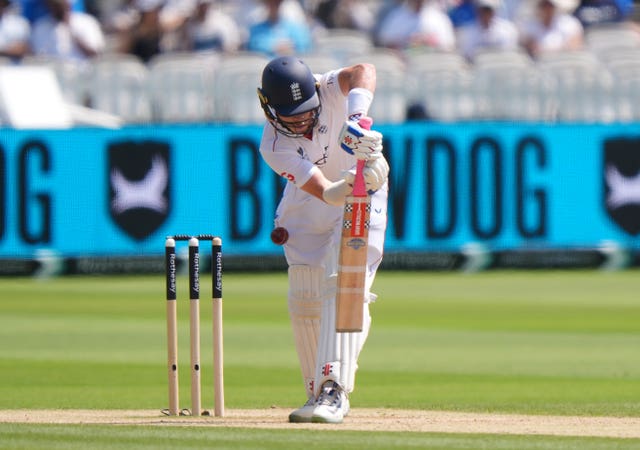England’s Ollie Pope is dismissed by India’s Mohammed Siraj