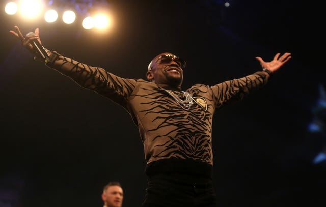 Floyd Mayweather has made a high-profile appearance at Wrestlemania (Scott Heavey/PA)