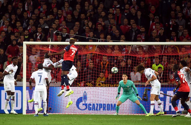 Victor Osimhen pegged Chelsea back in Lille