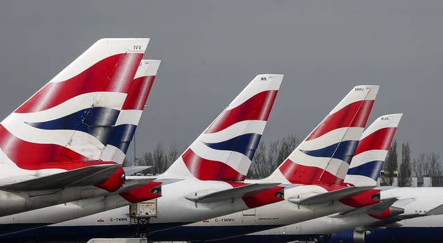 BA flight cancellations