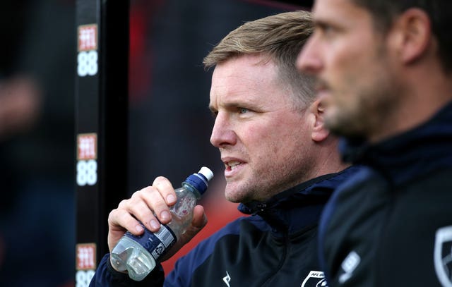 Bournemouth manager Eddie Howe is looking to end his side's slump