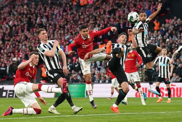 Manchester United v Newcastle United – Carabao Cup – Final – Wembley Stadium