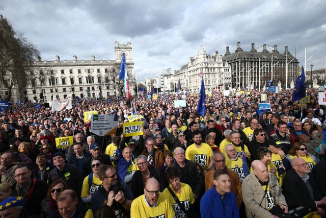 People's Vote march
