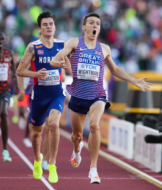 Wightman saw off Olympic champion Jakob Ingebrigtsen