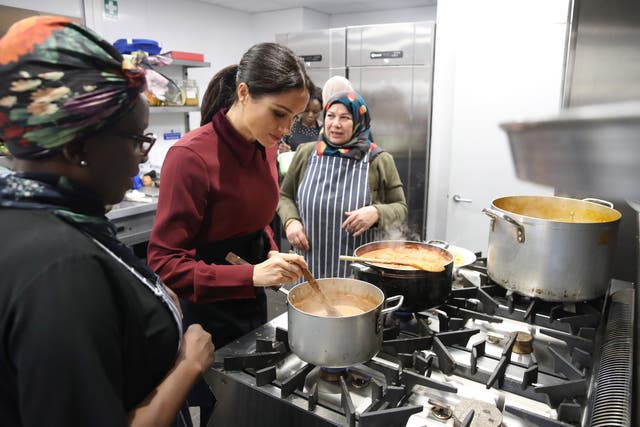 Duchess of Sussex supports cookbook