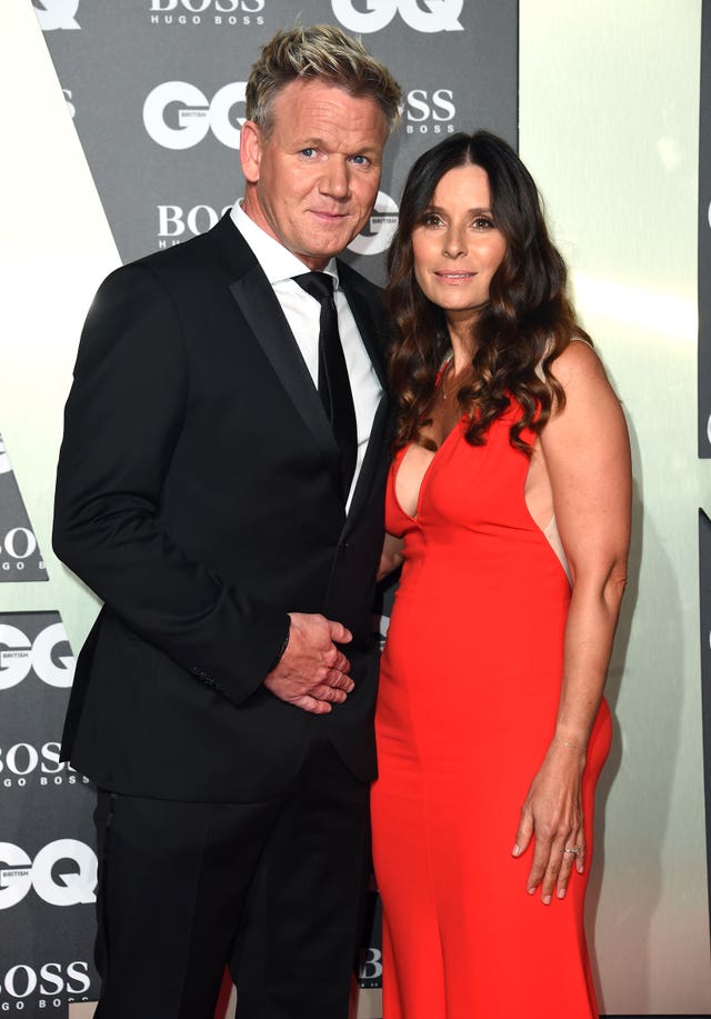 Gordon Ramsay and his wife Tana