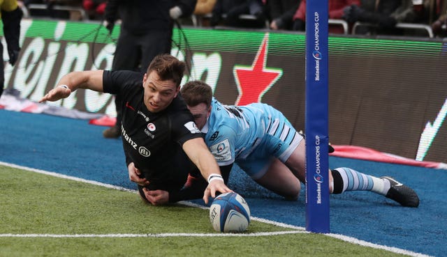 Saracens beat Glasgow 38-19 at the Alianz Arena before the two were drawn against each other in the Champions Cup quarter-finals