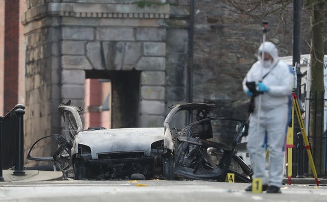 Londonderry explosion