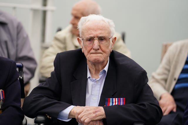 D-Day veteran Harry Birdsall