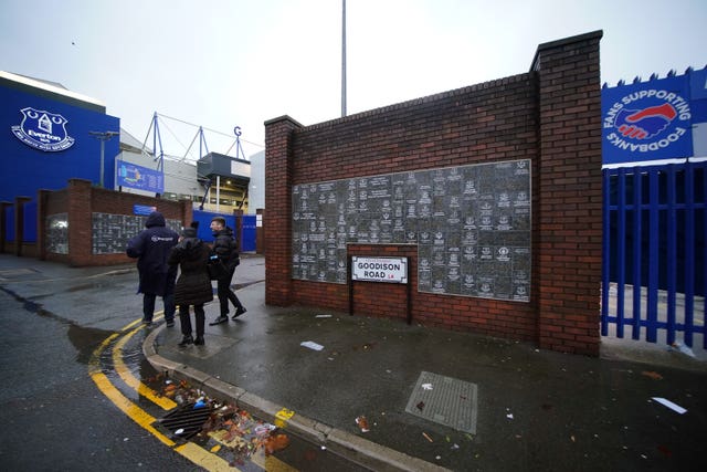 A general view of Goodison Park