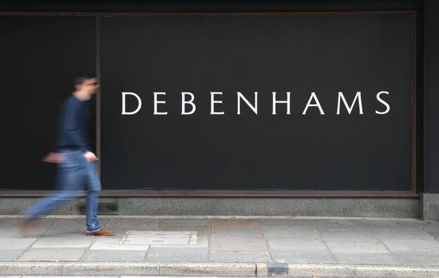 Debenhams store