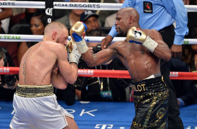 Floyd Mayweather Jnr v Conor McGregor - T-Mobile Arena