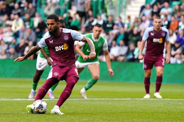 Ollie Watkins hits a hat-trick as Aston Villa thrash Hibernian