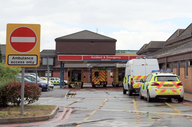 Countess of Chester Hospital police investigation