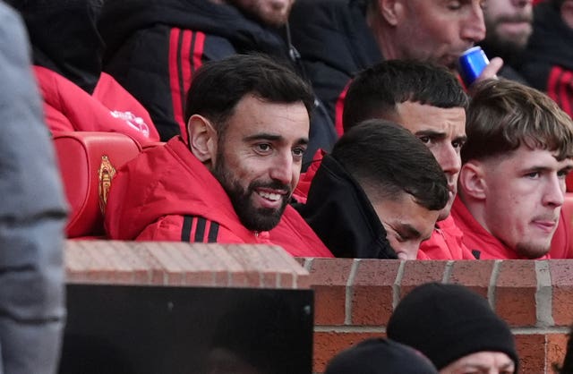 Bruno Fernandes was dropped to the bench by Carrick against Bournemouth
