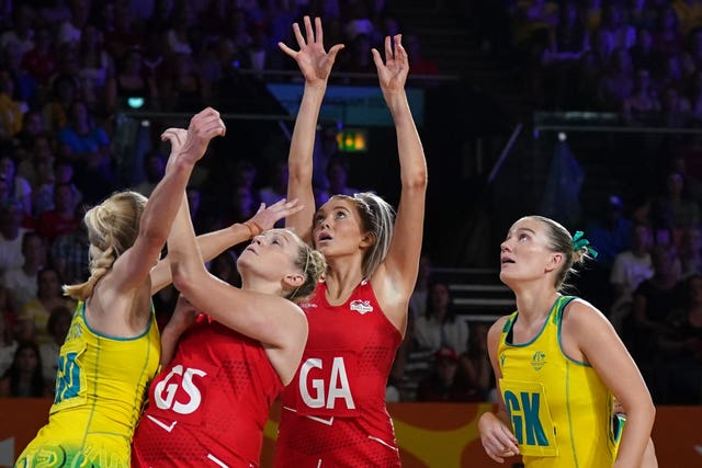 England were beaten by Australia in the last four