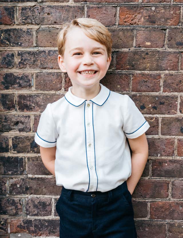 Prince George on his Birthday