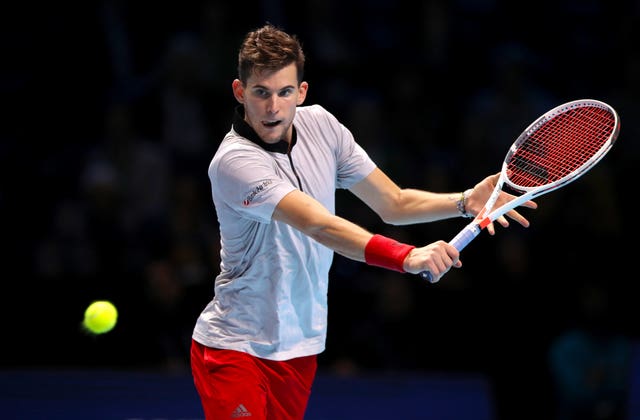 The Austrian lost to Rafael Nadal in the final at Roland Garros for the second year running
