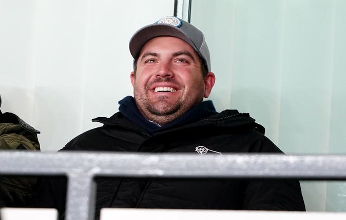 Chris Kirchner had been hoping to finalise his takeover at Pride Park last week