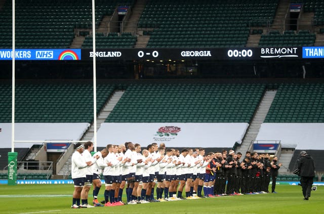 Twickenham has been empty over the past few months