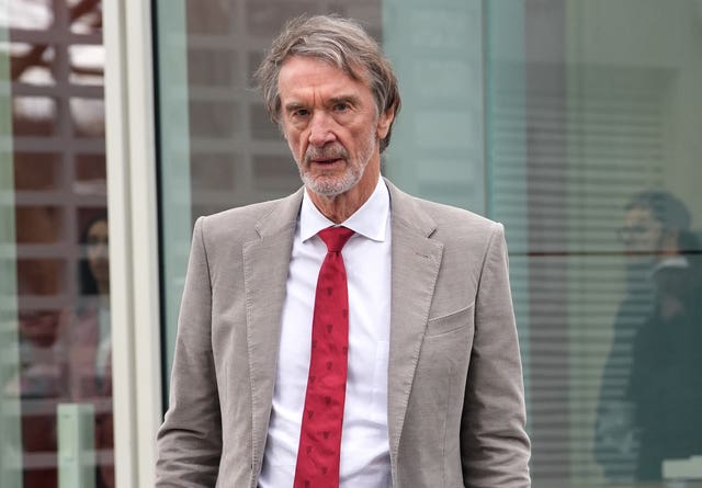 Manchester United's minority owner Sir Jim Ratcliffe