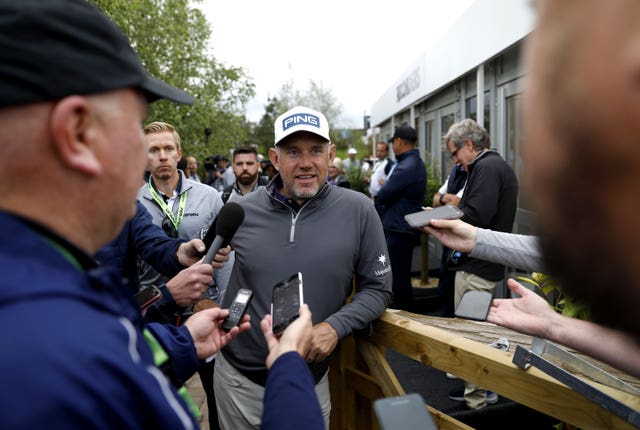 Westwood has also taken aim at the media